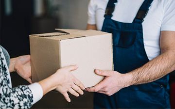 Fast courier and delivery network in USA